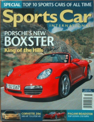 SPORTS CAR INTERNATIONAL 2005 MAR - FERRARI 250 GTO, BOXSTER, VETTE Z06